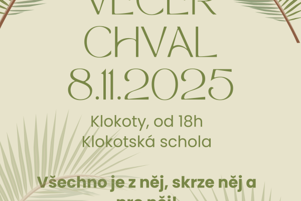 Večer chval Večer chval