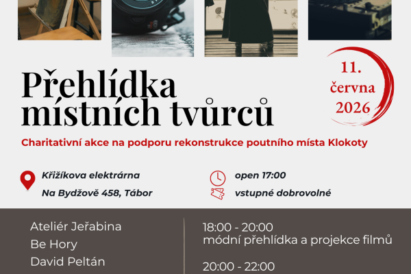 Charitativní akce na podporu rekonstrukce poutního místa Klokoty Charitativní akce na podporu rekonstrukce poutního místa Klokoty