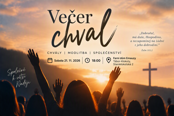 Večer chval na Klokotech Večer chval na Klokotech