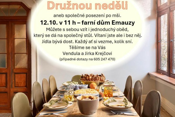 Družná neděle Družná neděle