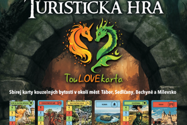 TouLovekarta - Velká rodinná turistická hra TouLovekarta - Velká rodinná turistická hra